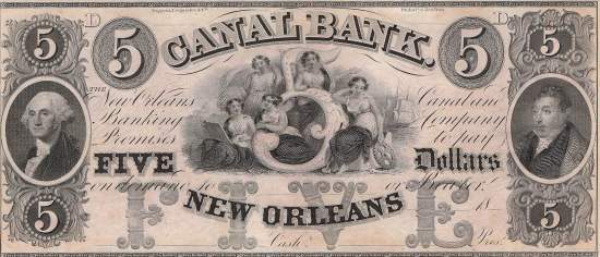 5 Dollar Canal Bank